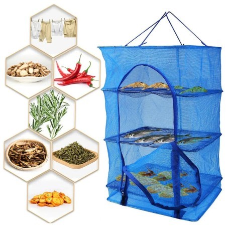 BIG SIZE Foldable 4 layer Multifunctional Food Drying Case