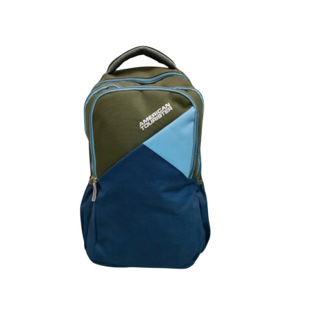 Lightweight Water-Resistant Travel Backpack - (Navy Blue)