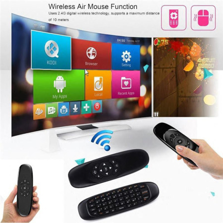 Motion Sensing Air Fly Remote Mouse Keyboard