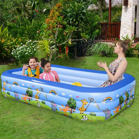 260cm(8.5ft) Family Size Swimming Pool With Free Electric Pumper