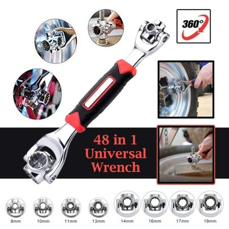 48 in 1 Universal Socket Wrench