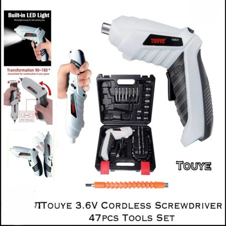 47 pcs cordless screwdriver Set