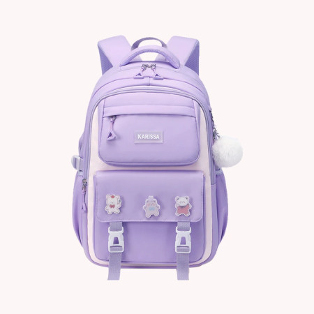 Kids Backpack Children School bag (purple)