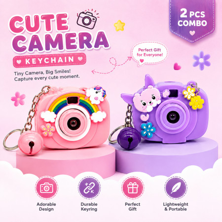 Set-B Mini Projector cute Camera(2pis)