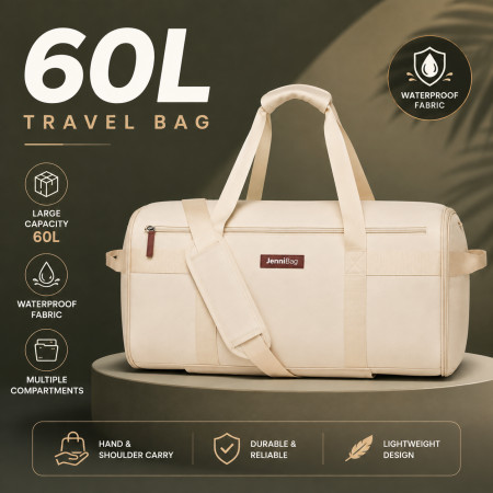 Jenni Travel Bag- cream