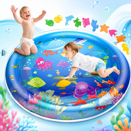 China 100cm Extra Large Inflatable Baby Water Mat